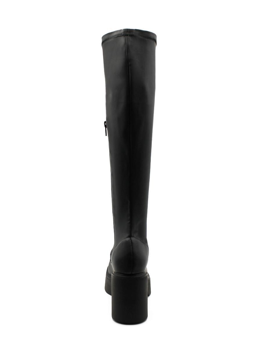 Bota abajo de la rodilla Rbcollection de piel para mujer
