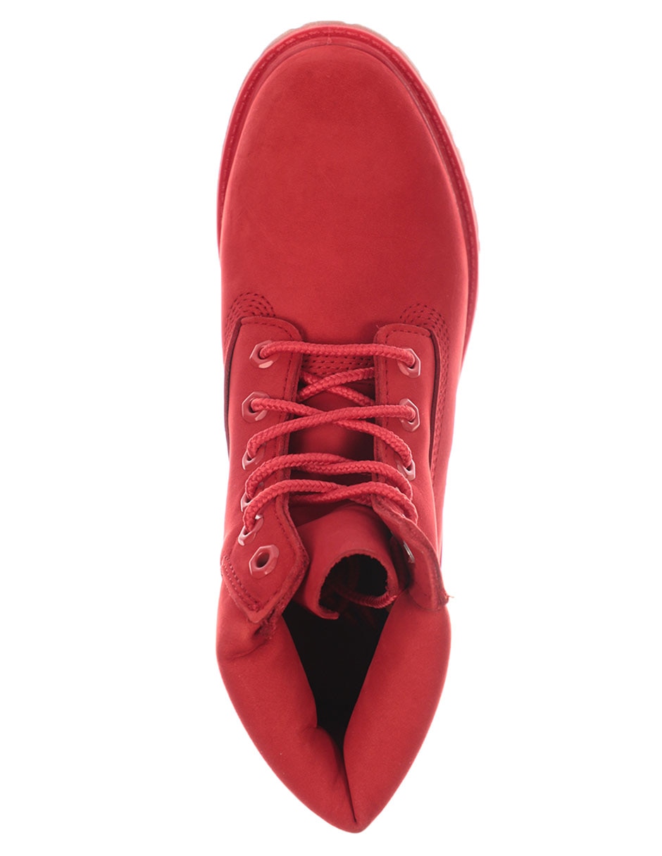 Bota arriba del tobillo de piel para mujer 5