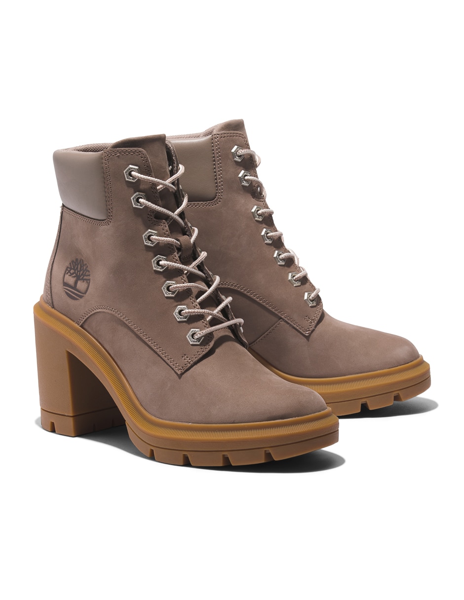 Bota arriba del tobillo Timberland Allington Heights de piel para mujer