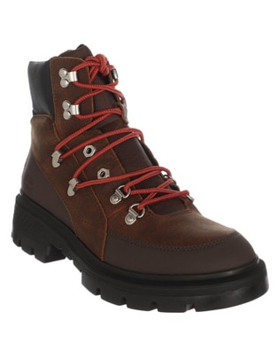 Bota arriba del tobillo Cortina Valley de piel para mujer