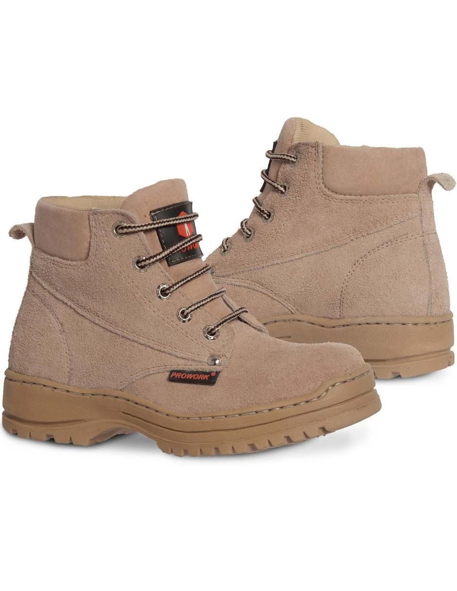Bota al tobillo Prowork de piel para mujer