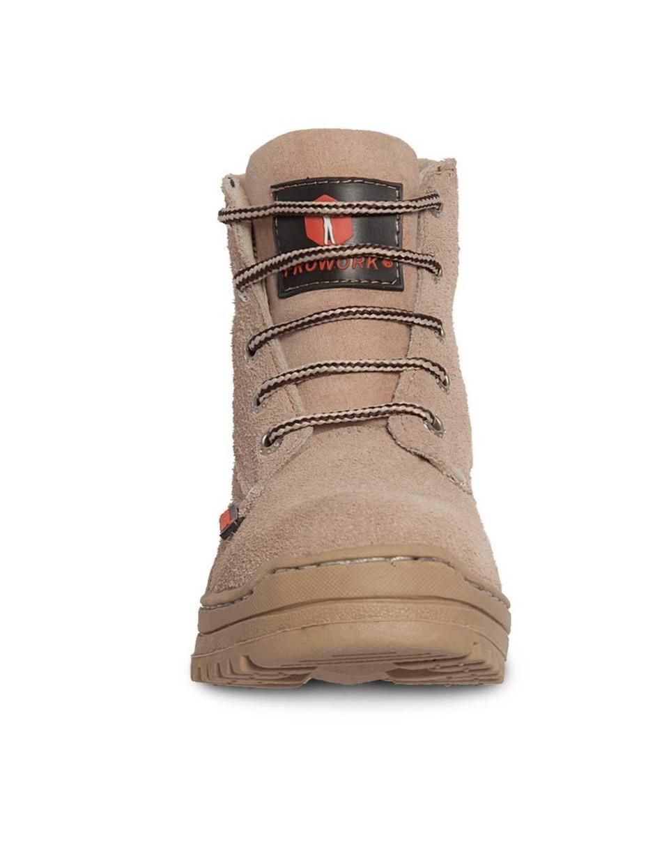 Bota al tobillo Prowork de piel para mujer