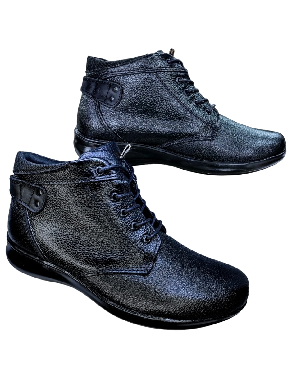Botín al tobillo enco footwear juvenil de piel para mujer