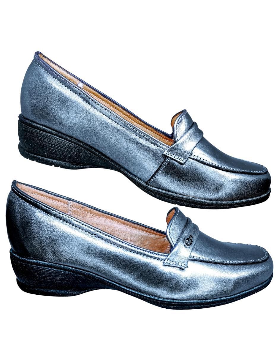 Mocasín de piel para mujer 5