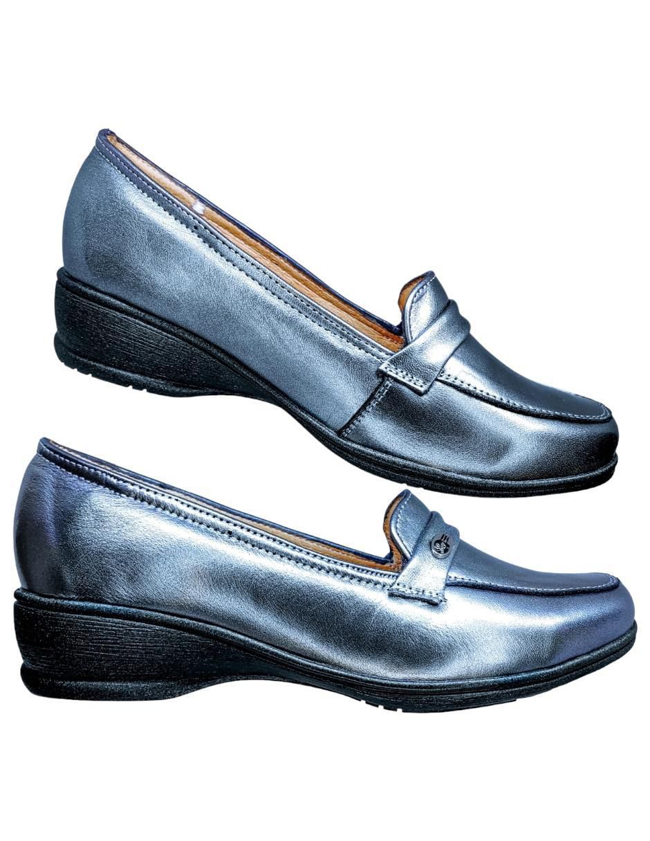 Mocasín de piel para mujer 4