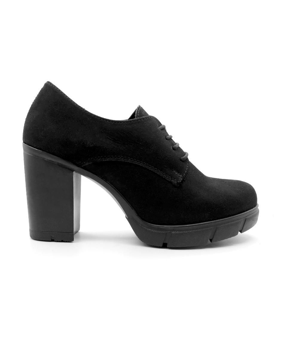 Zapato de plataforma punta redonda