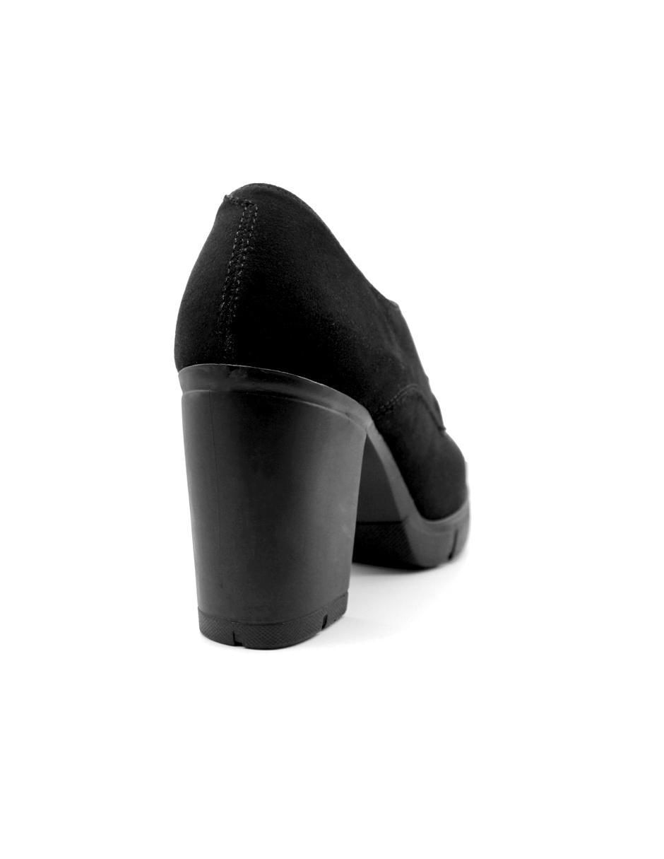 Zapato de plataforma punta redonda