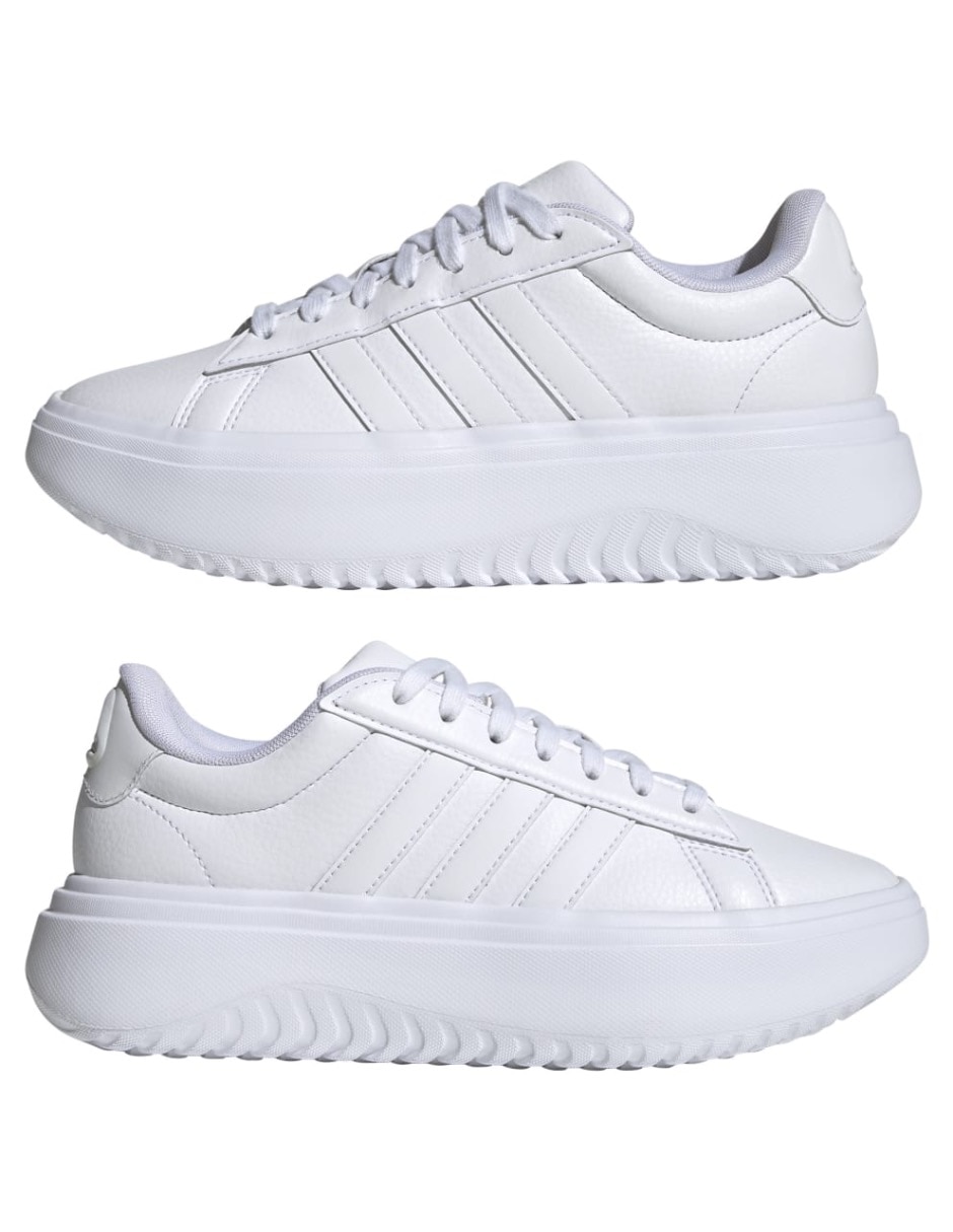 Tenis Adidas Sportswear Grand Court Platform. para mujer