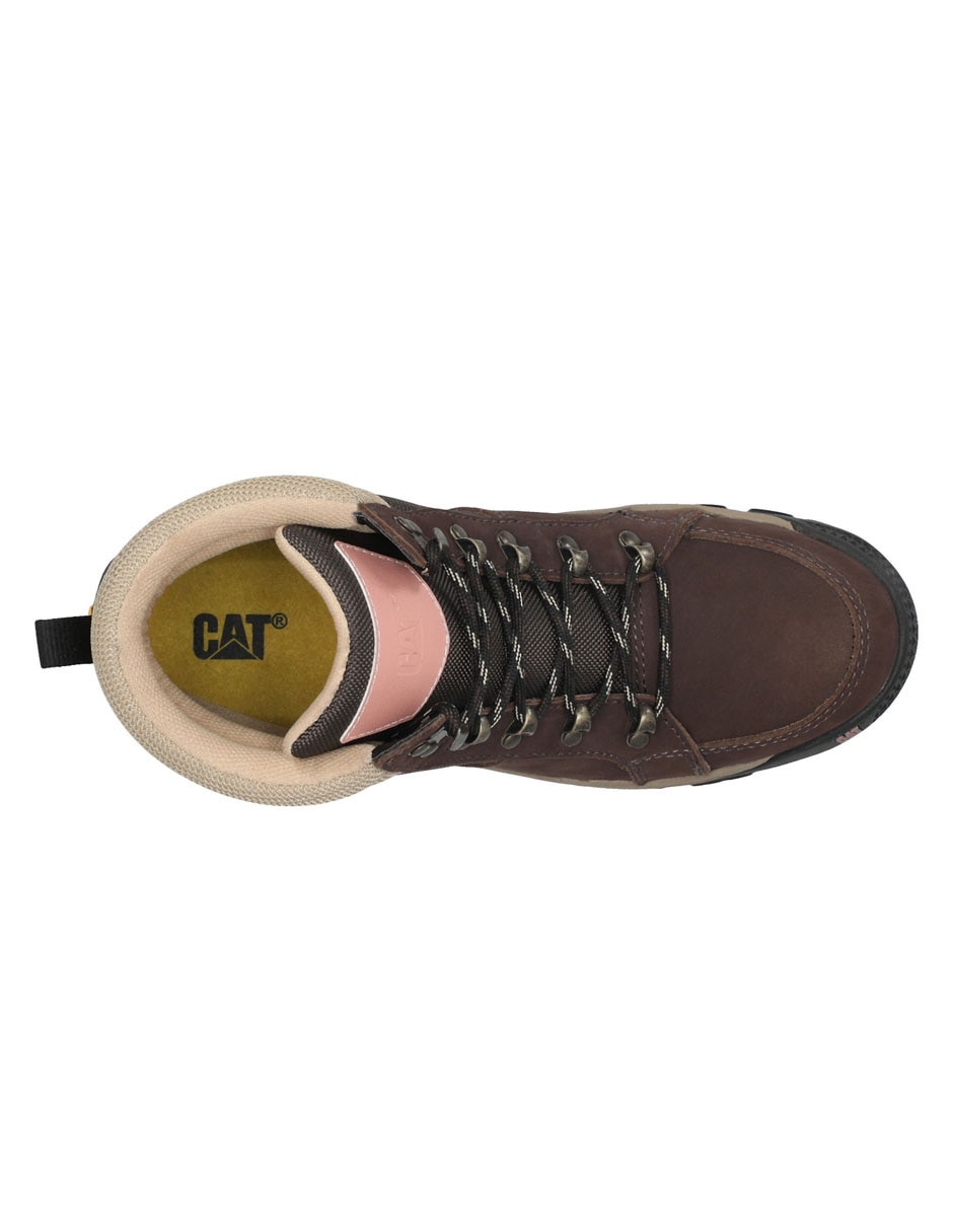 Bota arriba del tobillo Caterpillar Overage St M4M de piel para mujer
