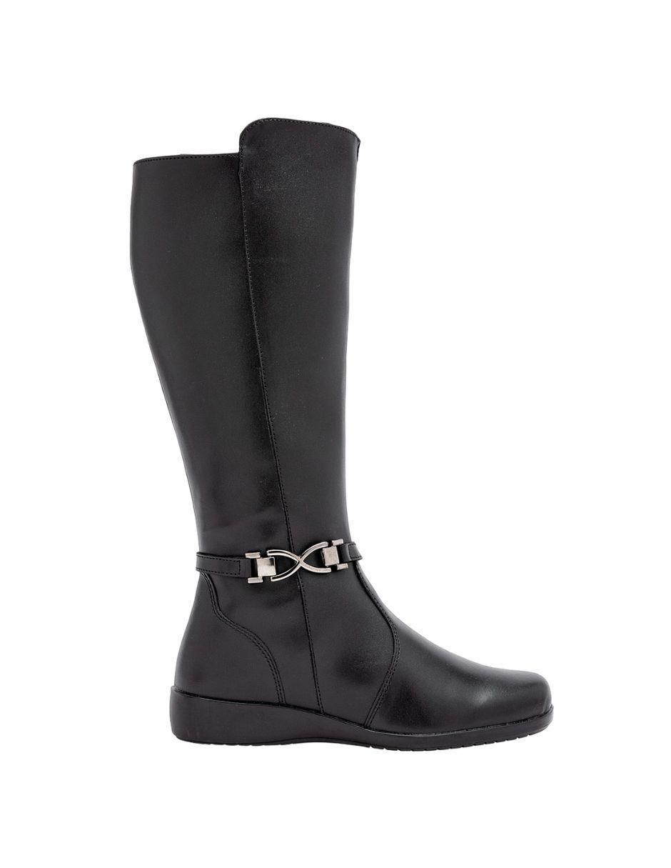 Bota media pierna para mujer 4