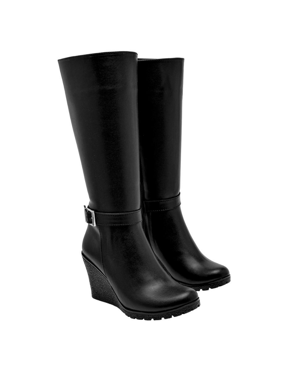 Bota media pierna para mujer 4