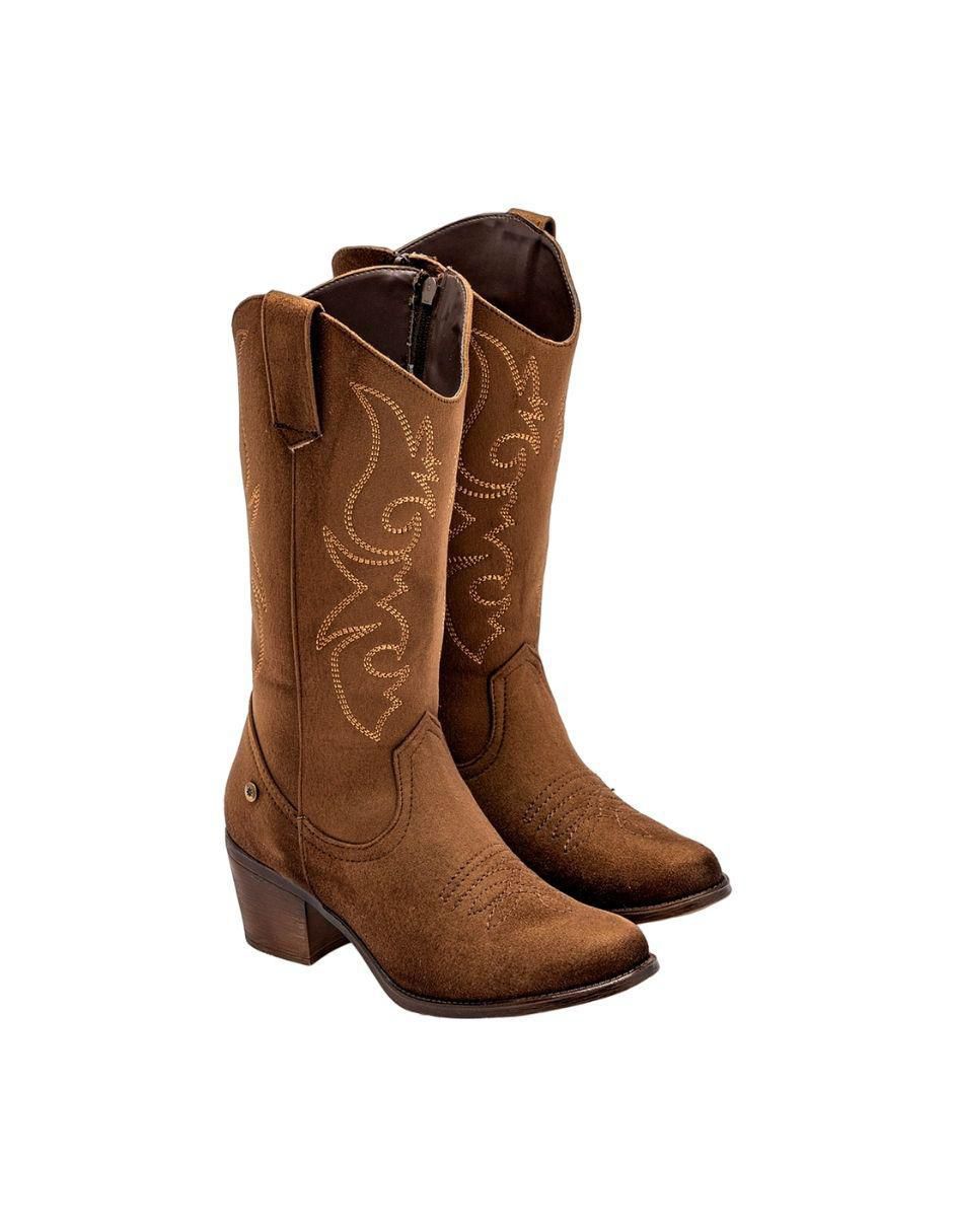Bota media pierna Moramora para mujer