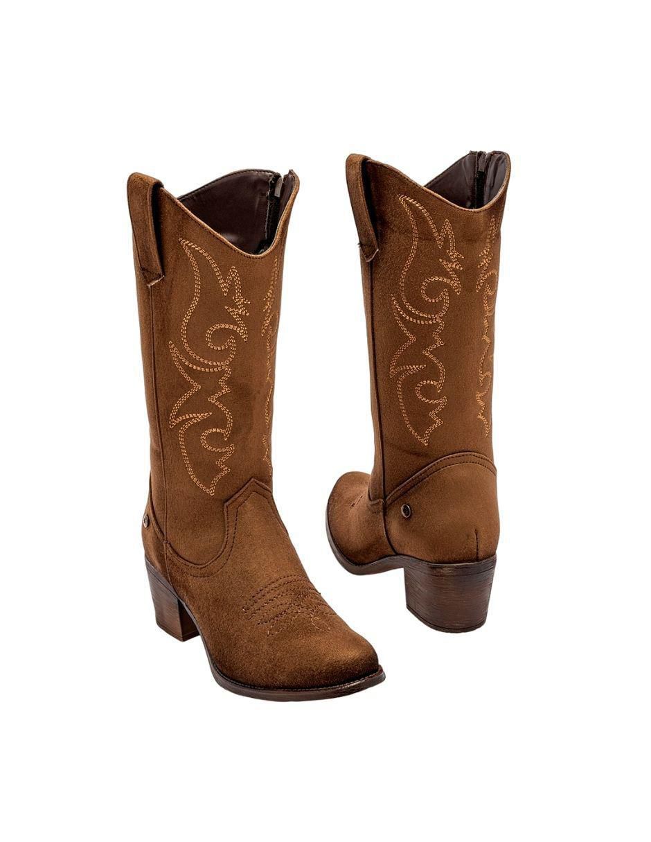 Bota media pierna Moramora para mujer