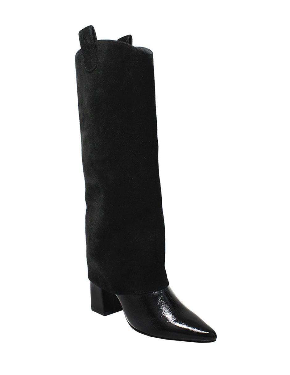 Bota abajo de la rodilla Regina Romero de piel para mujer Bota abajo de la rodilla Regina Romero de piel para mujer