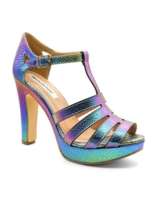 Sandalia Giros De Color para mujer