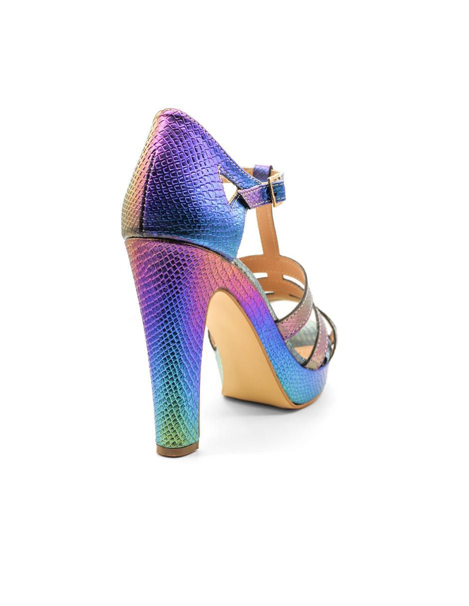 Sandalia Giros De Color para mujer