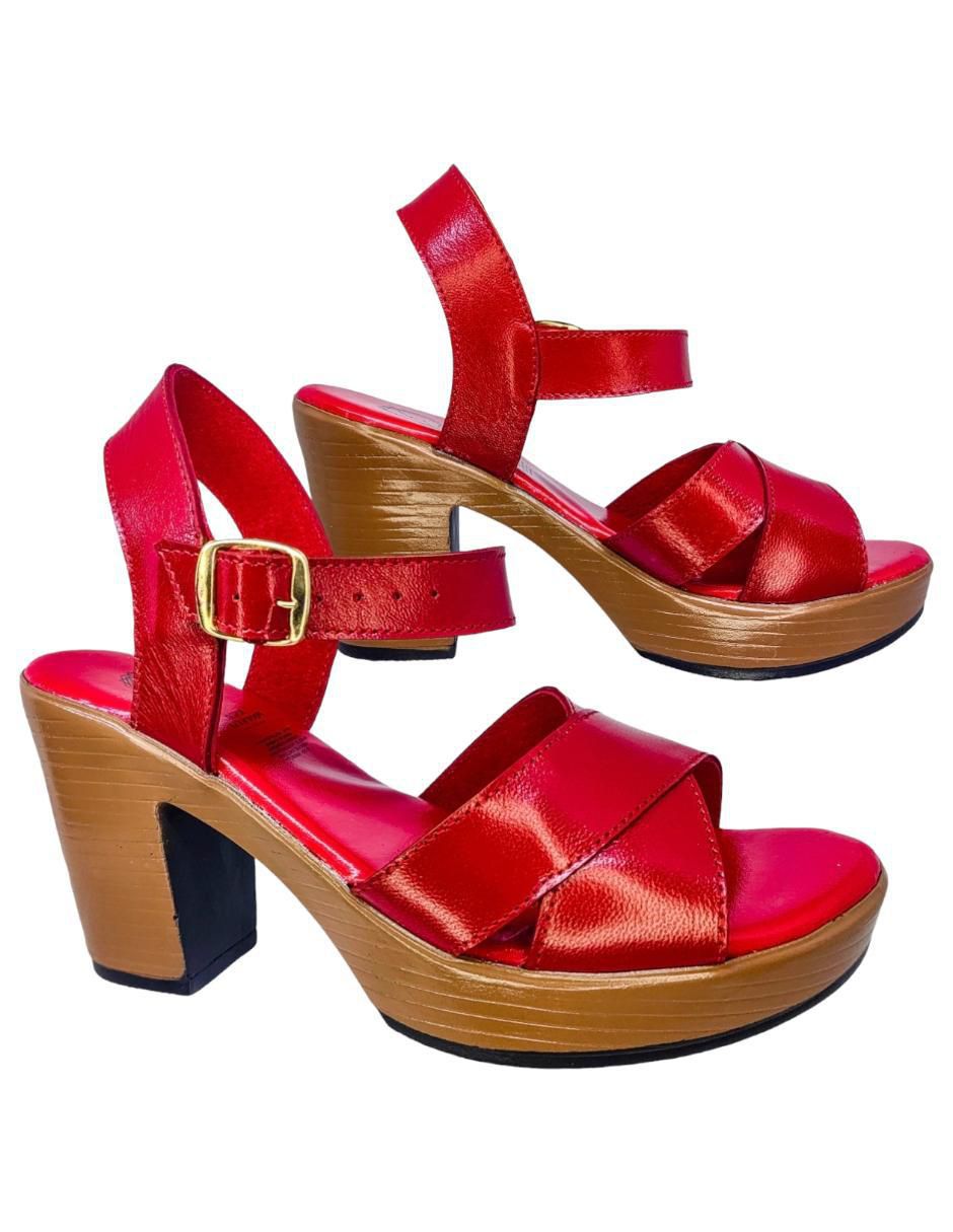 Zapato de plataforma punta medio puntal 7