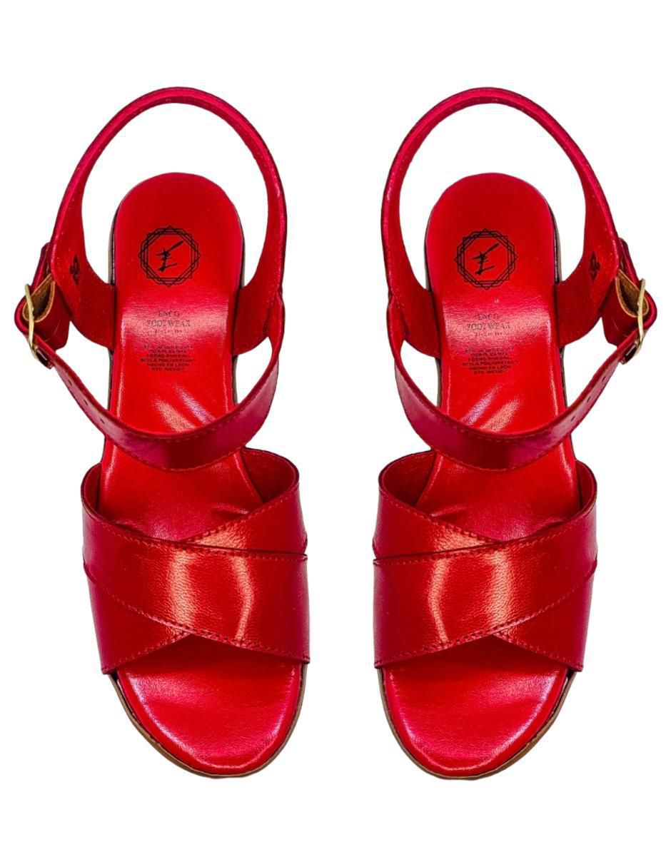 Zapato de plataforma punta medio puntal 8