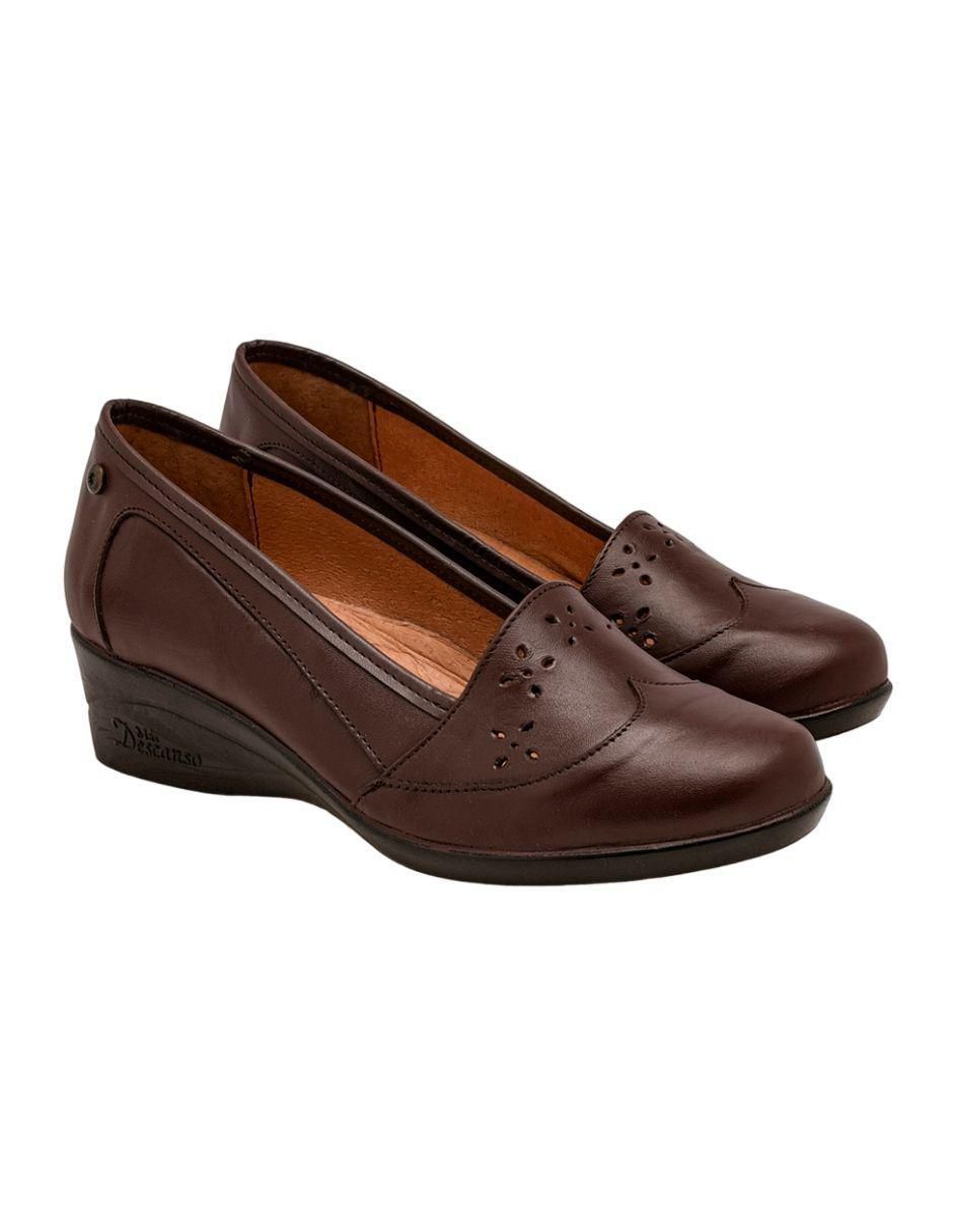 Zapato de piel para mujer