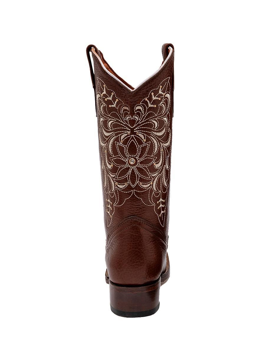 Bota abajo de la rodilla Rbcollection de piel para mujer