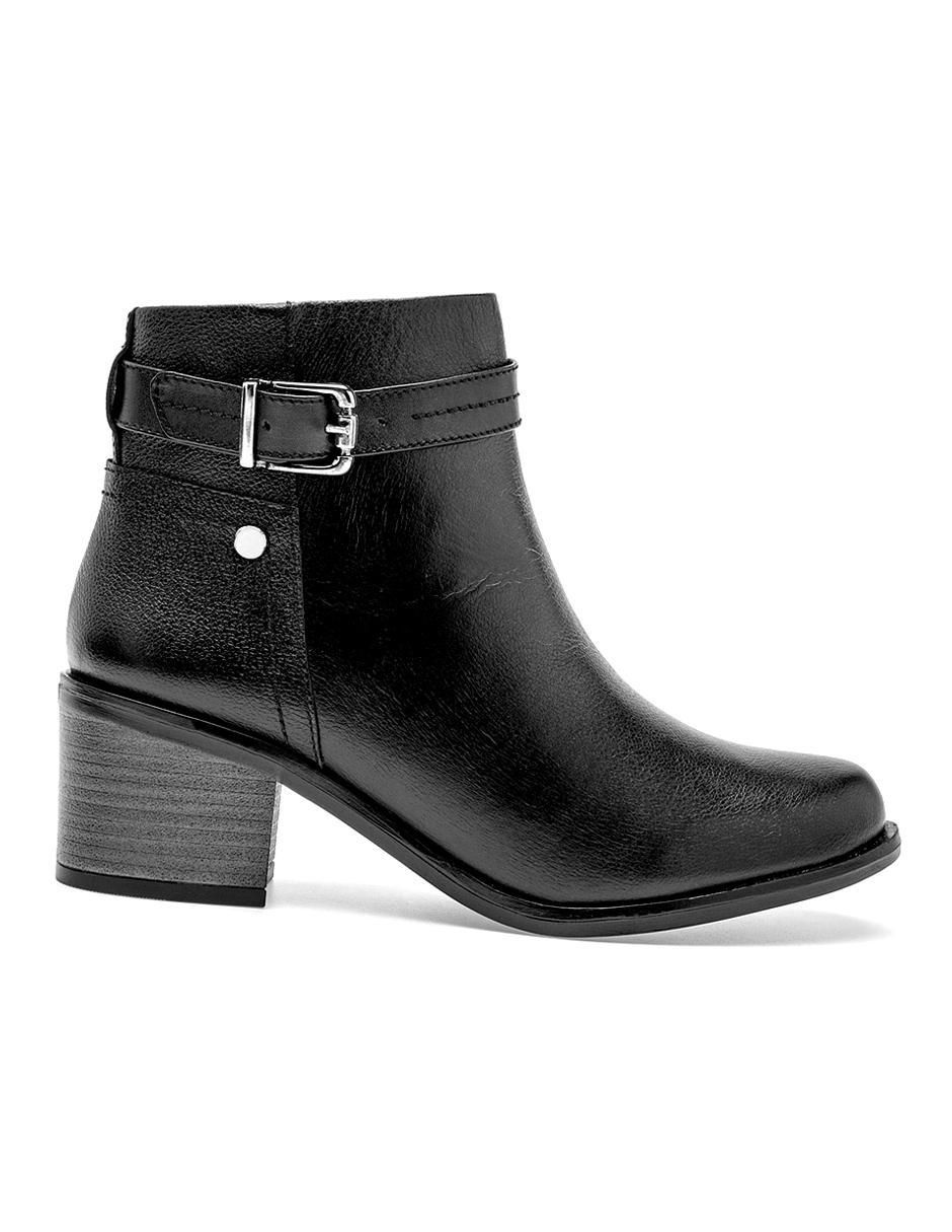 Botín al tobillo Rbcollection de piel para mujer