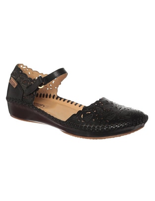 Balerina P. Vallarta de piel para mujer