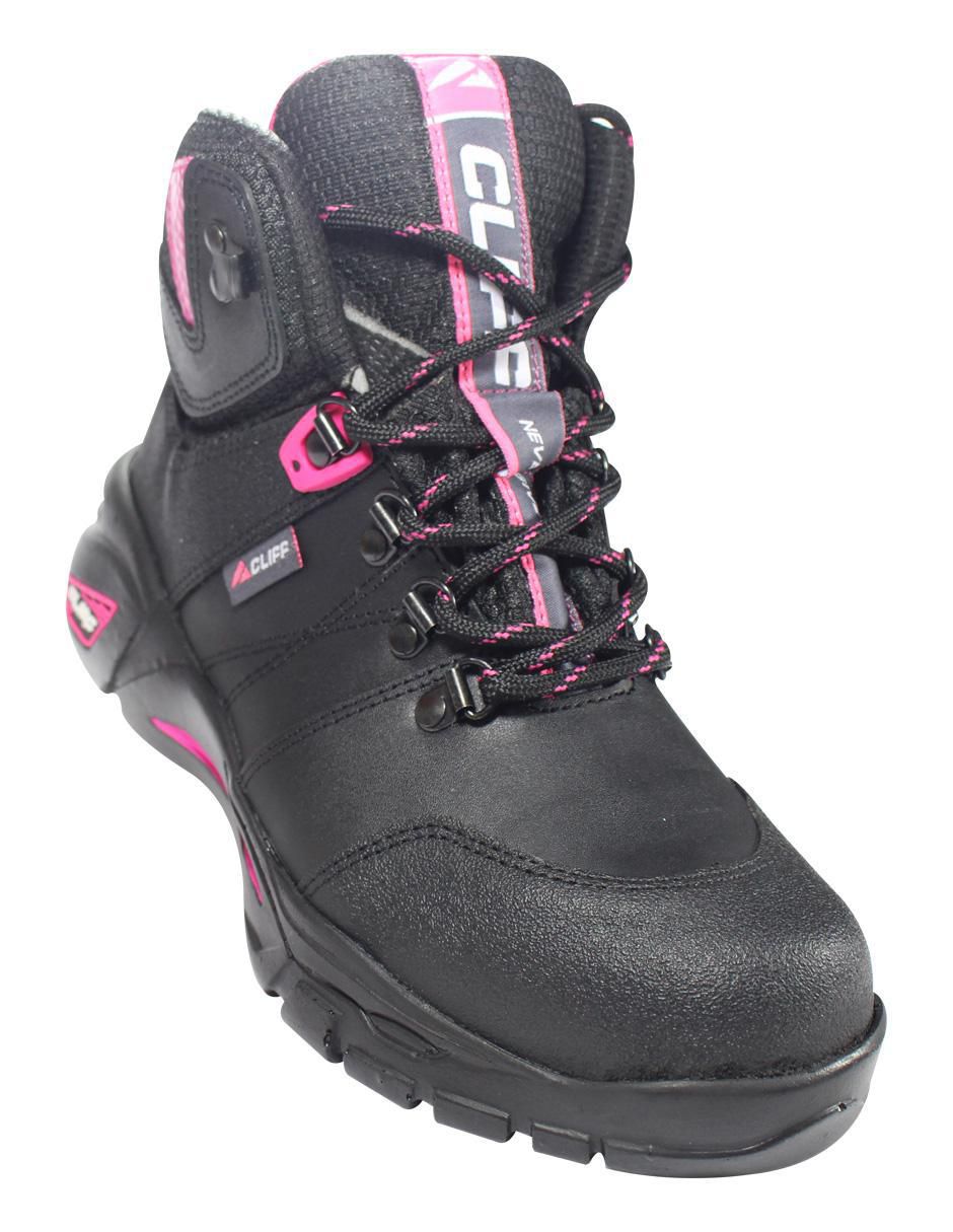 Bota al tobillo de piel para mujer Bota al tobillo de piel para mujer