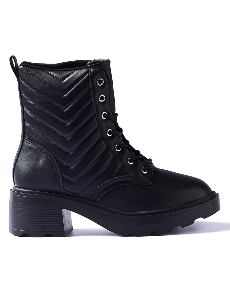 Bota combat arriba del tobillo para mujer 5