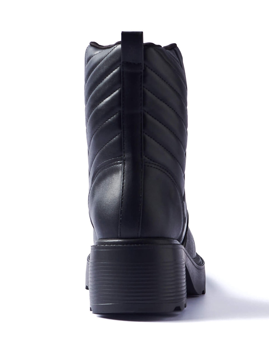 Bota combat arriba del tobillo para mujer 3