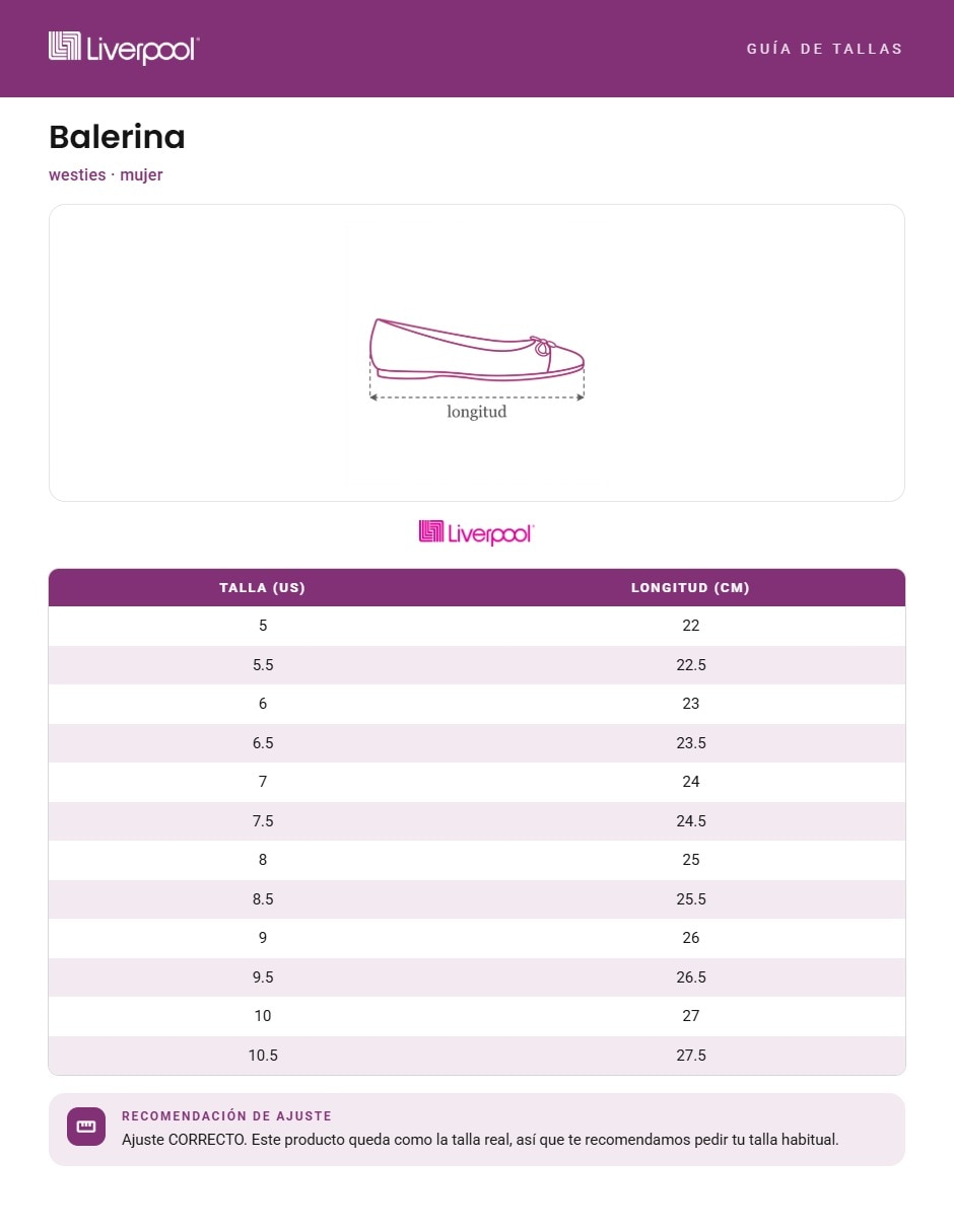 Balerina entry price line para mujer 11
