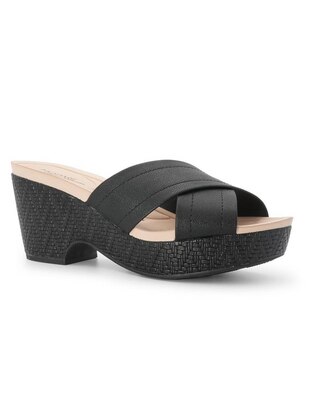 Zapato de plataforma Modare punta redonda