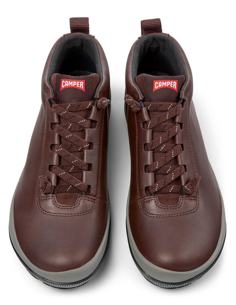 Bota al tobillo Camper Peu Pista de piel para mujer