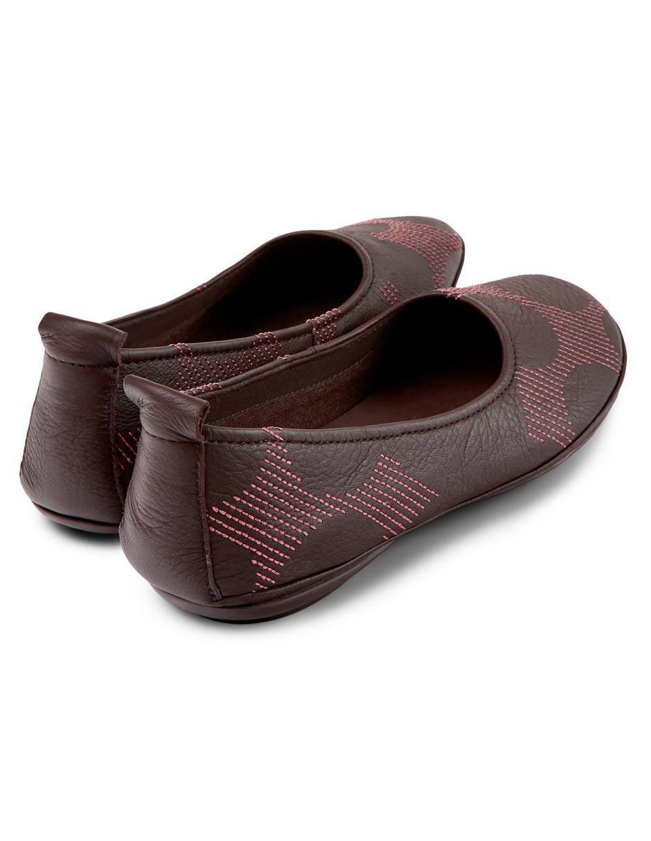 Balerinas Tws de piel para mujer