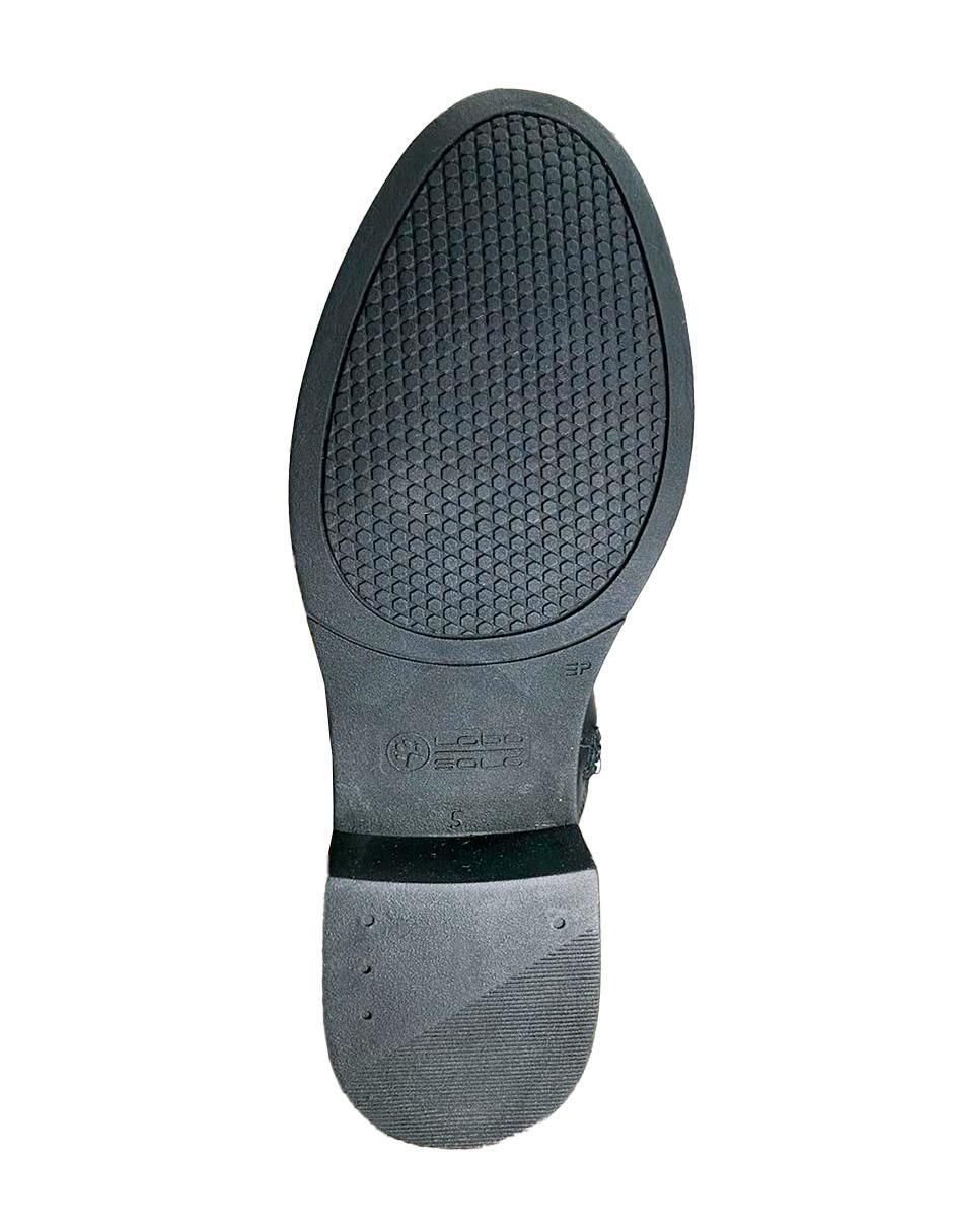 Bota arriba de la rodilla Lobo Solo de piel para mujer