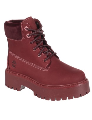 Bota arriba del tobillo Stone Street de piel para mujer Bota arriba del tobillo Stone Street de piel para mujer