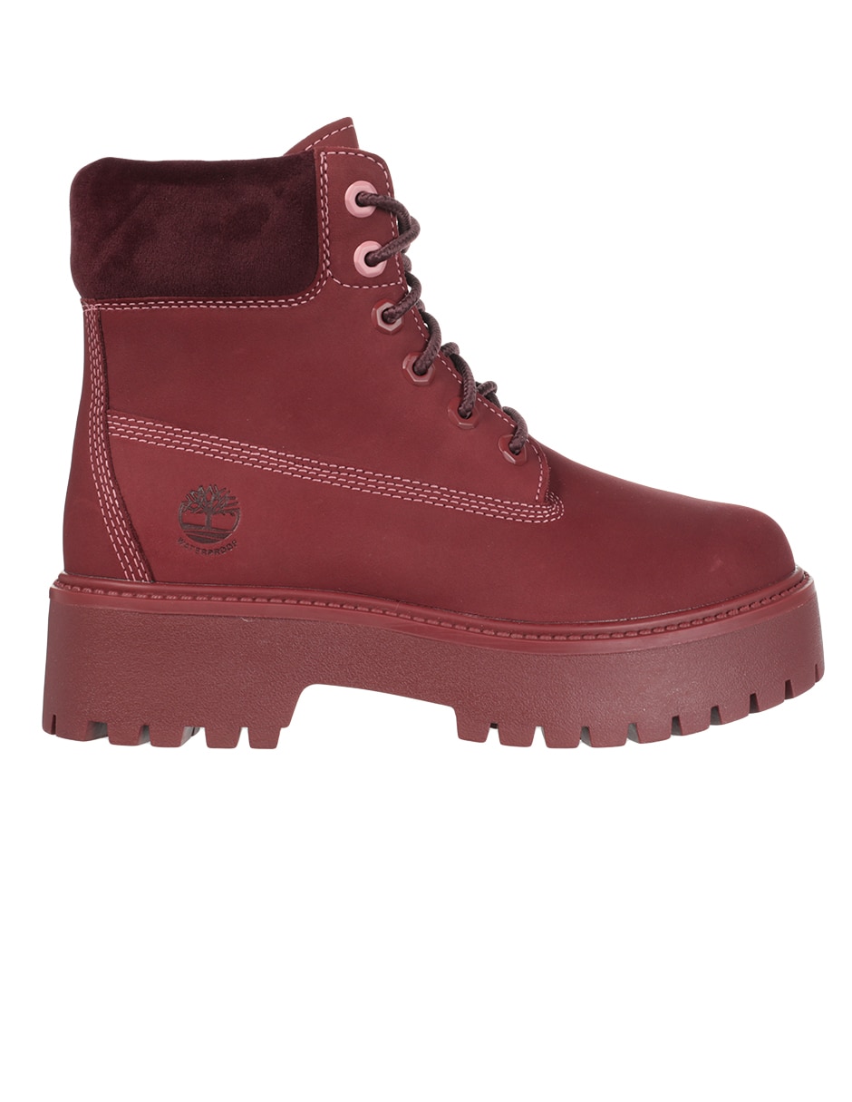 Bota arriba del tobillo Stone Street de piel para mujer 2