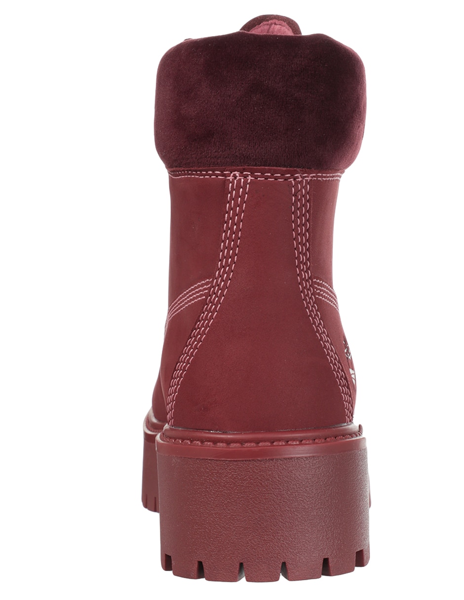 Bota arriba del tobillo Stone Street de piel para mujer 3
