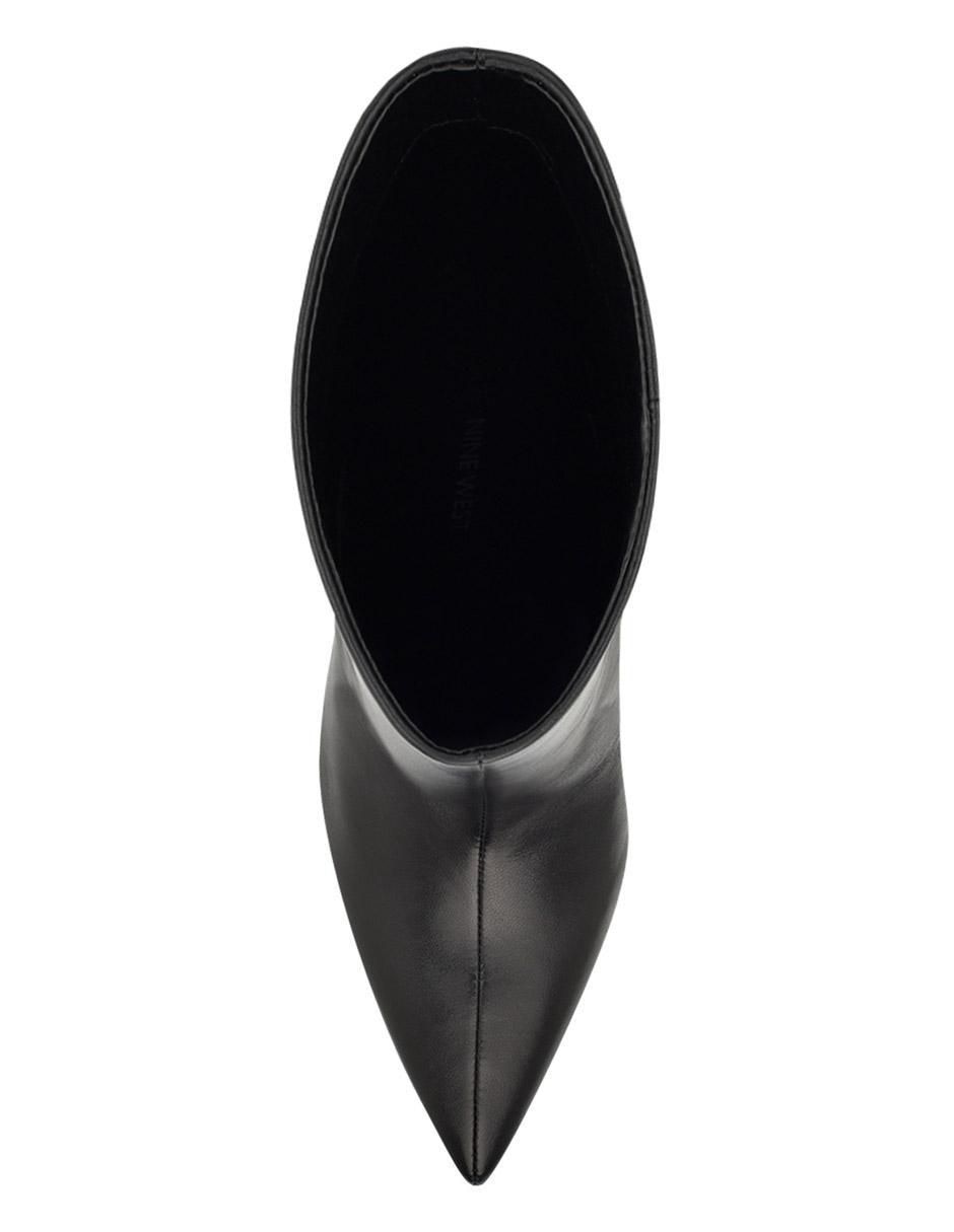 Bota arriba del tobillo de piel para mujer 5