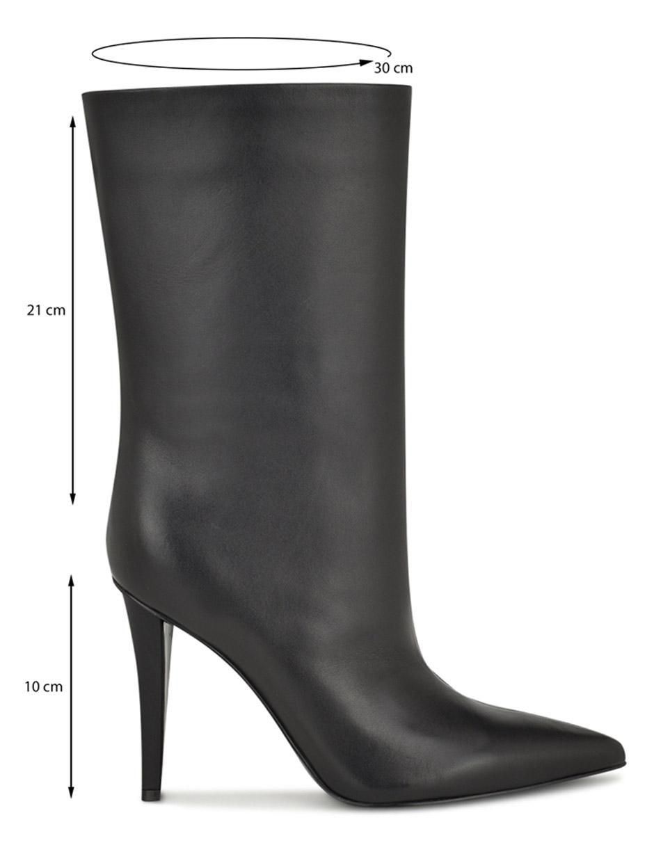 Bota arriba del tobillo de piel para mujer 6