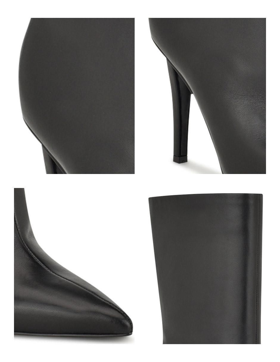 Bota arriba del tobillo de piel para mujer