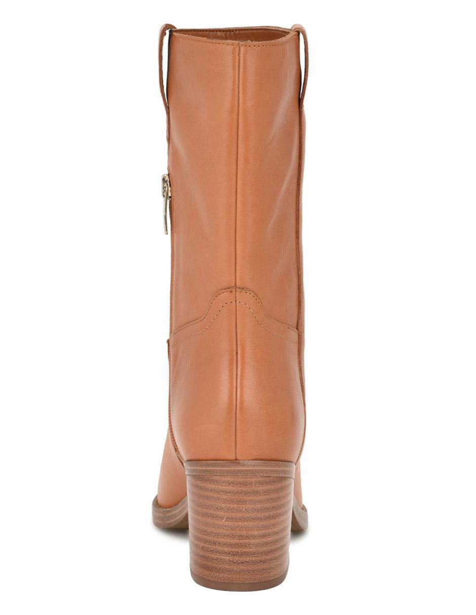 Bota arriba del tobillo de piel para mujer 5