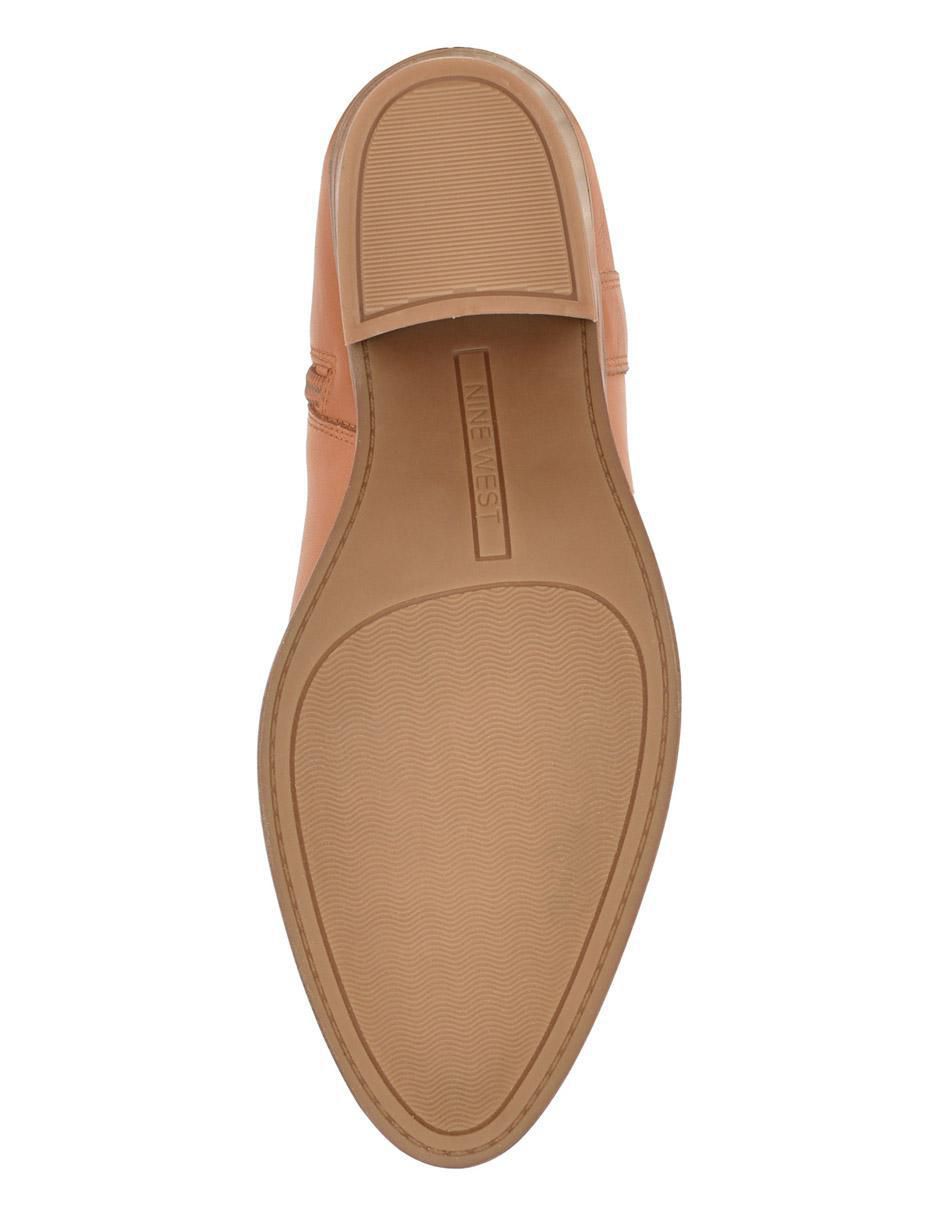 Bota arriba del tobillo de piel para mujer 6
