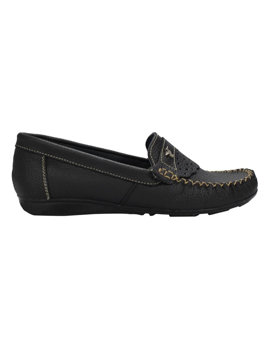 Mocasín de piel para mujer 4