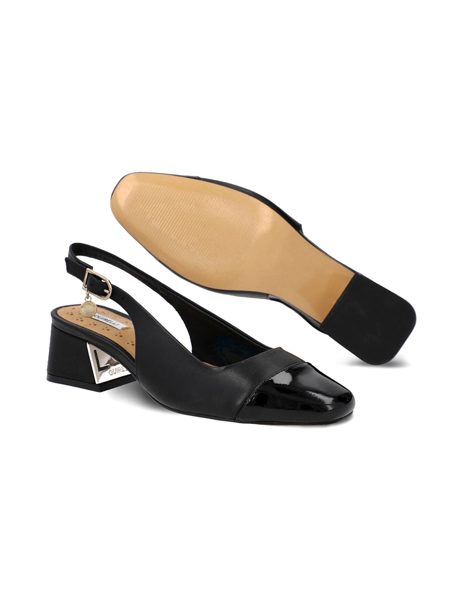 Zapatilla de piel Quirelli