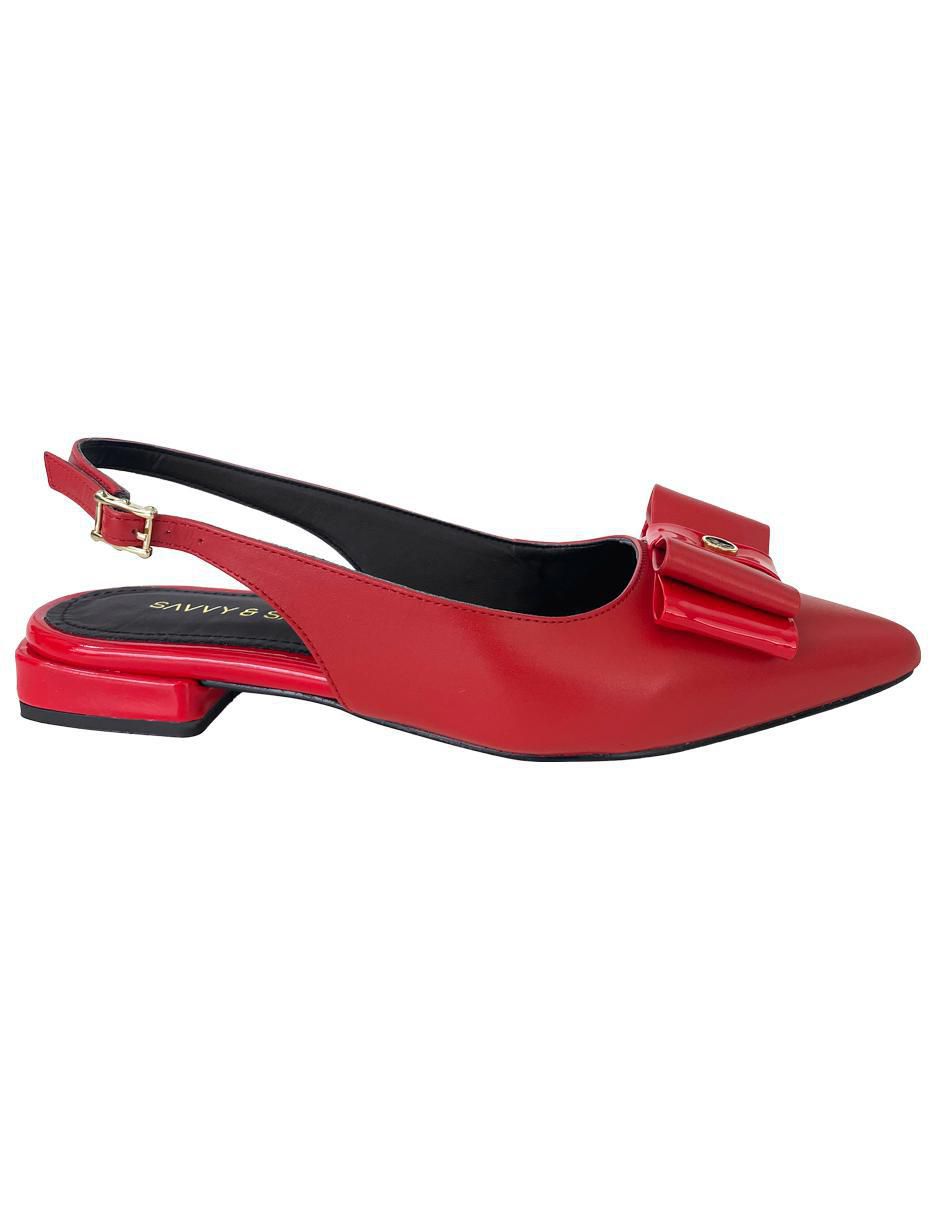 Balerinas de piel para mujer 4