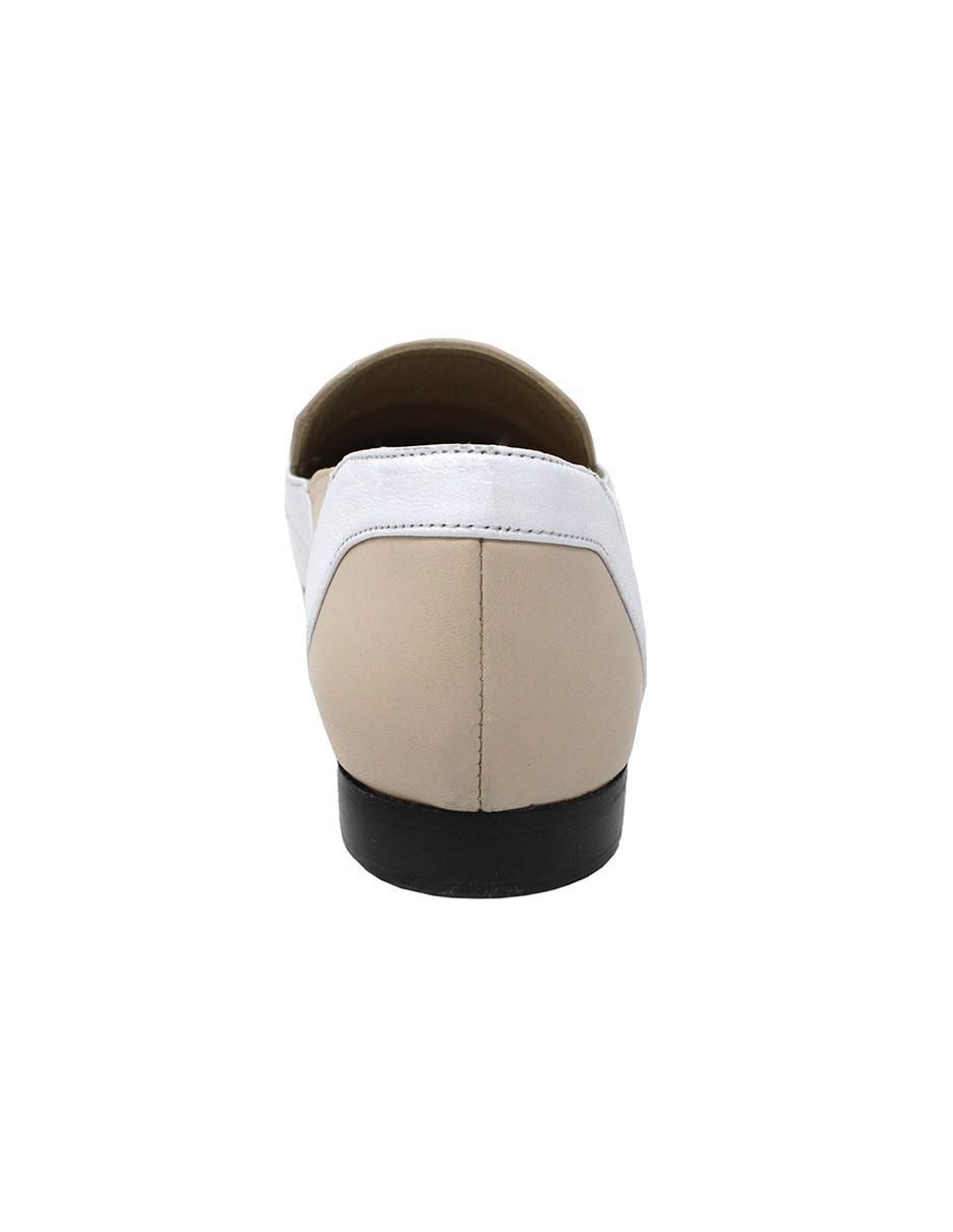 Mocasín clark de piel para mujer