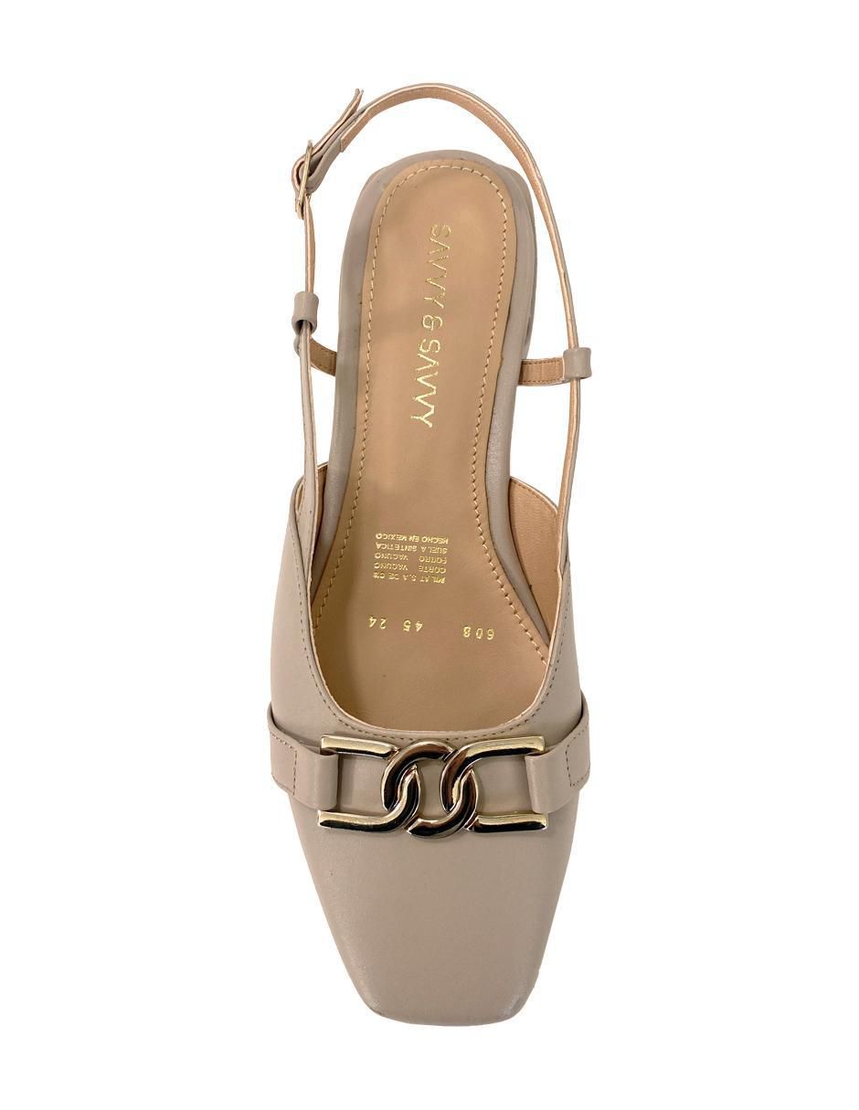 Balerinas de piel para mujer 5