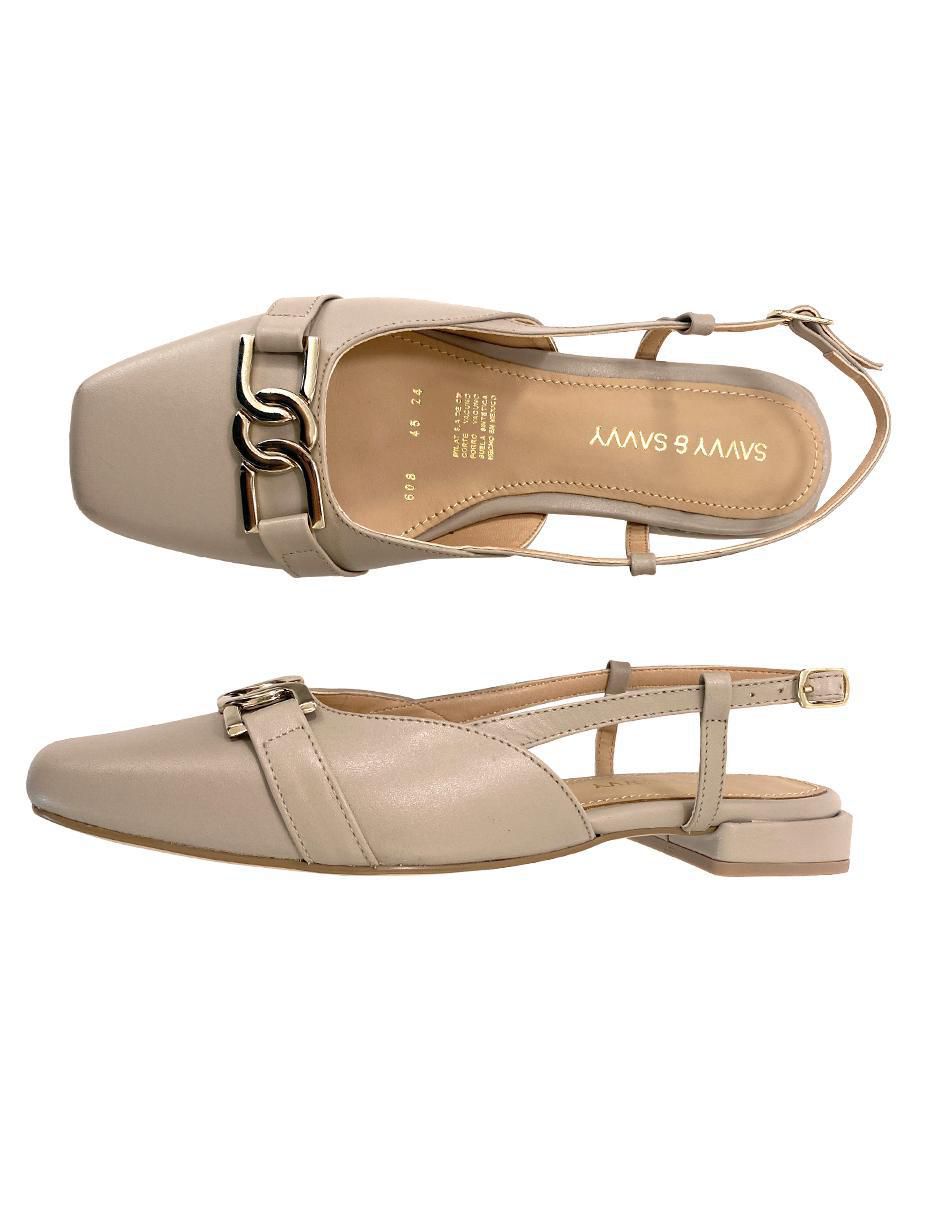Balerinas de piel para mujer 3