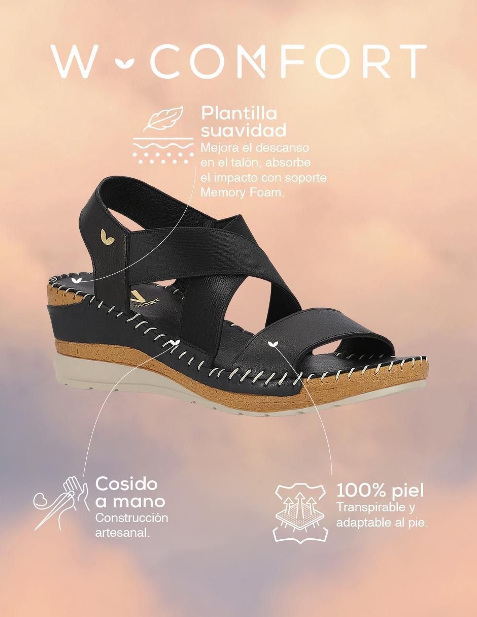 Sandalia Wtkory para mujer