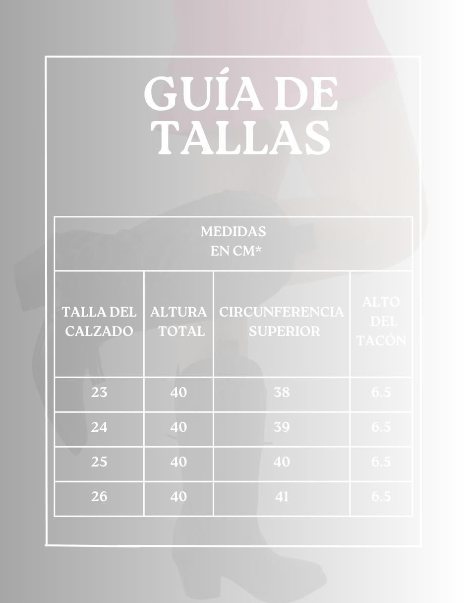 Bota abajo de la rodilla Malabis para mujer